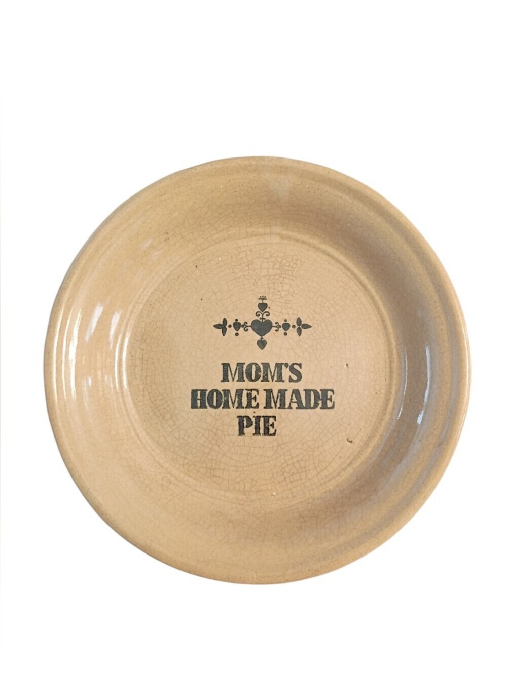 Vintage Moira Pottery "Mom's Home Made Pie" Stoneware Dish – Made in England